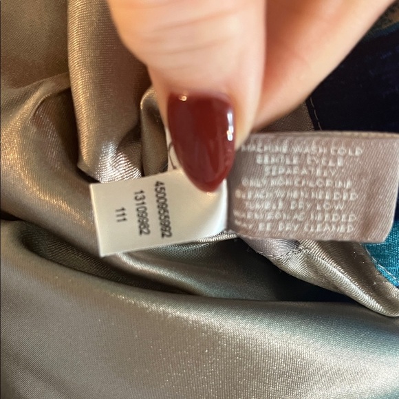 Chico’s Open Lightweight Jacket Embroidered Chicos 3 XL - Picture 6 of 7